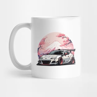 Subaru BRZ Car Art - Widebody Modified JDM Car Mug